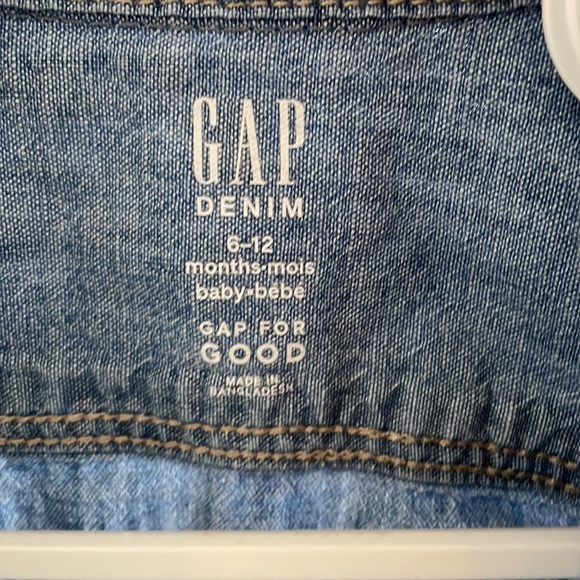 Gap baby denim button up - Picture 2 of 3